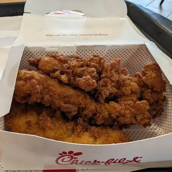 Chicken strips at Chick-Fil-a